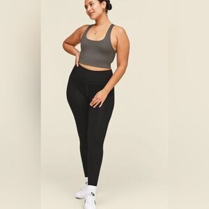 Girlfriend Collective Black Leggings